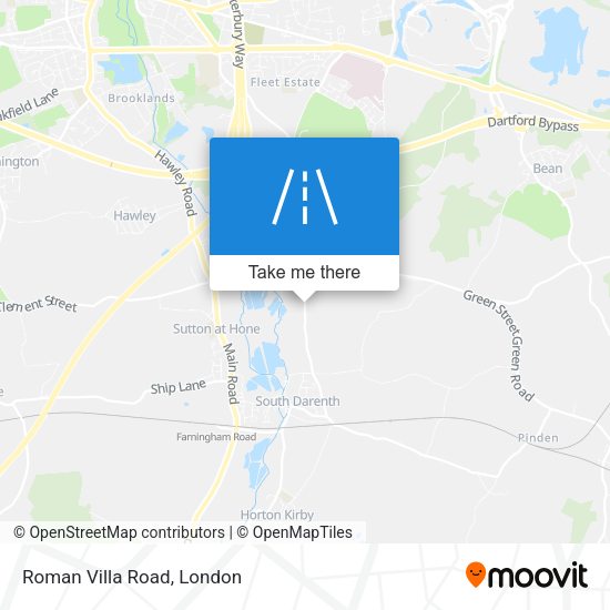 Roman Villa Road map
