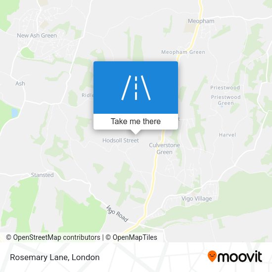 Rosemary Lane map