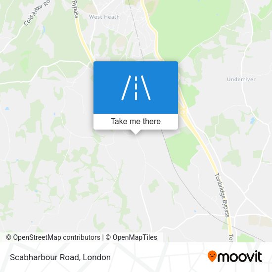 Scabharbour Road map