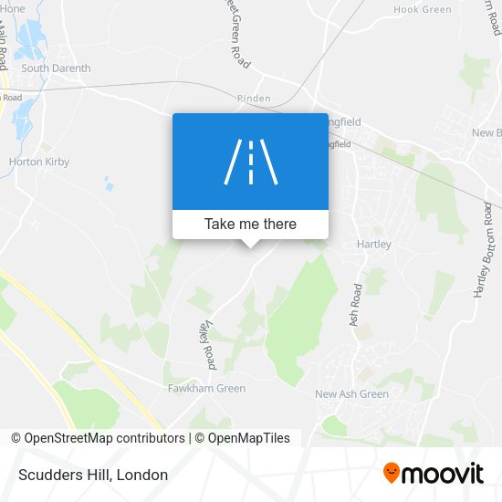 Scudders Hill map