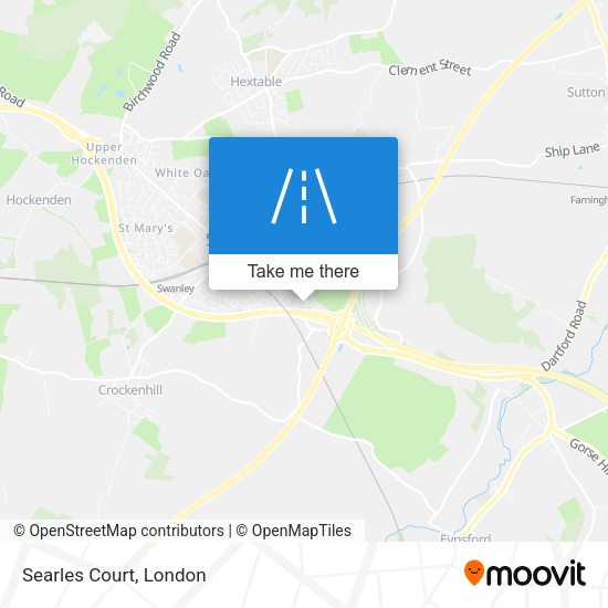 Searles Court map