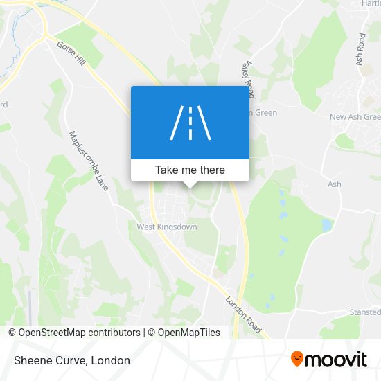 Sheene Curve map