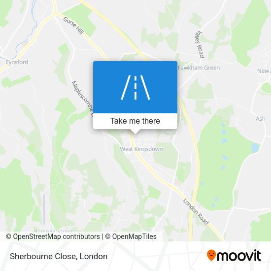 Sherbourne Close map