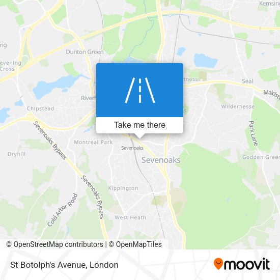 St Botolph's Avenue map