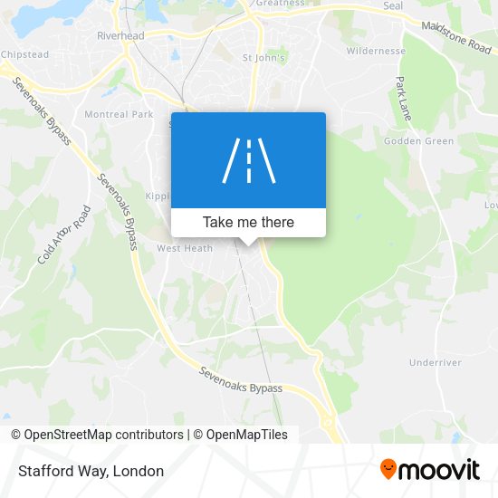 Stafford Way map