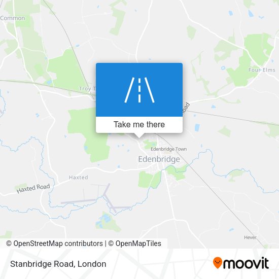 Stanbridge Road map