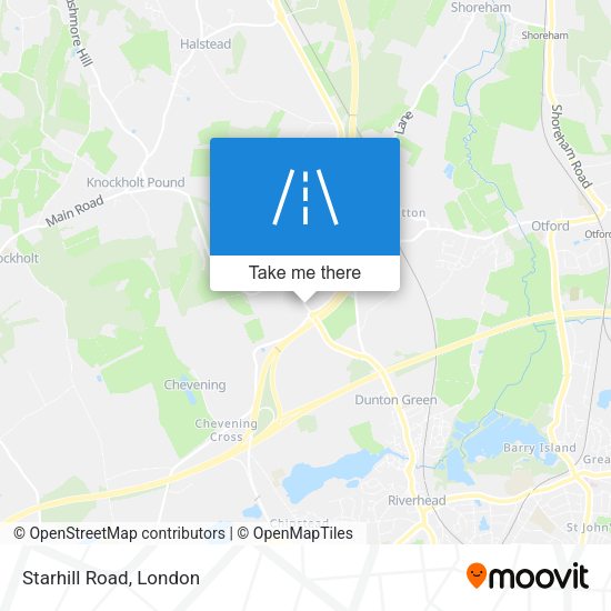 Starhill Road map