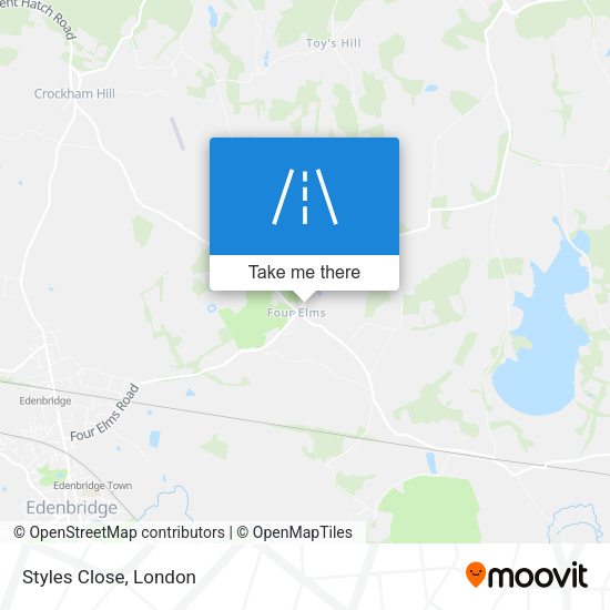 Styles Close map