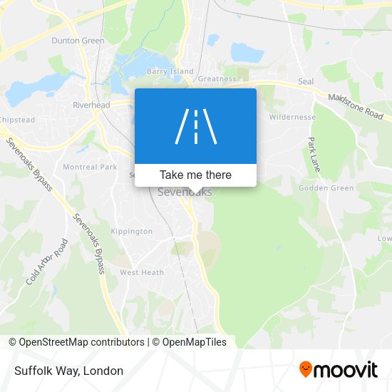 Suffolk Way map