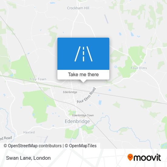 Swan Lane map