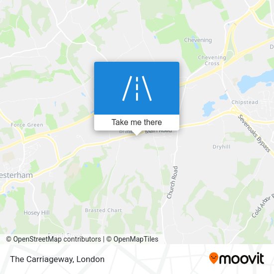 The Carriageway map