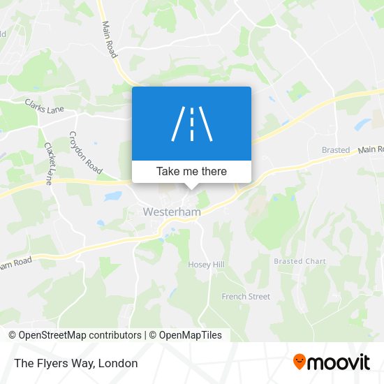 The Flyers Way map