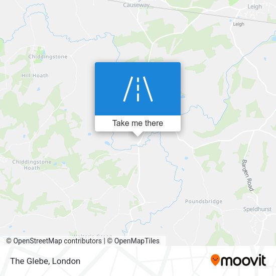 The Glebe map