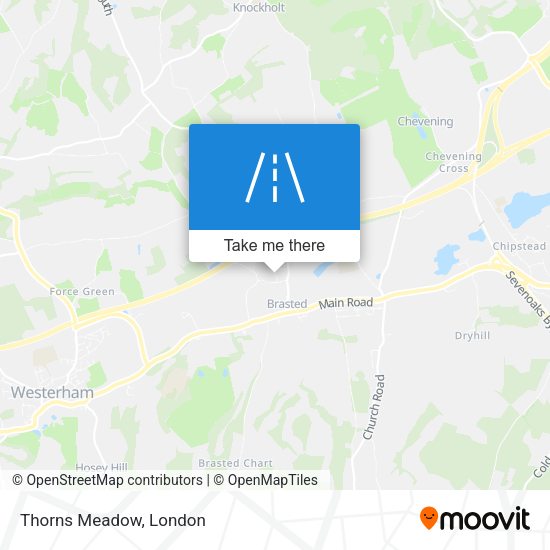 Thorns Meadow map