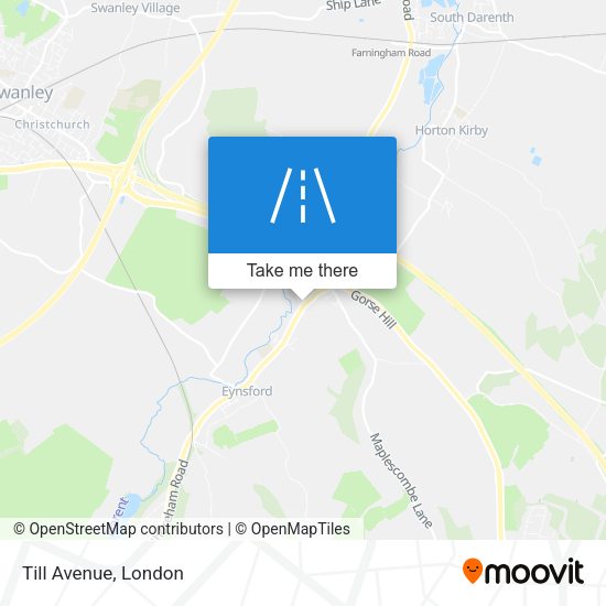 Till Avenue map