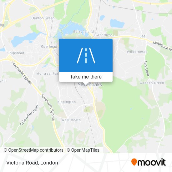Victoria Road map
