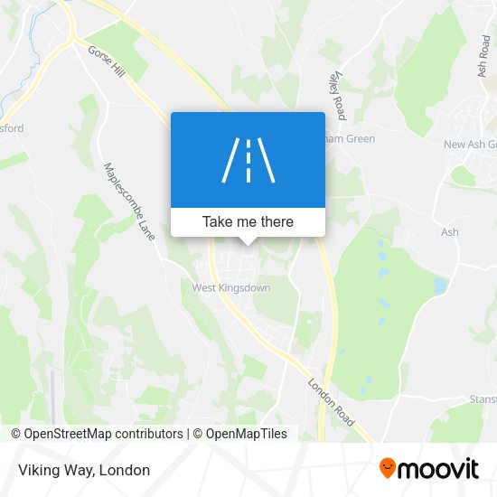 Viking Way map