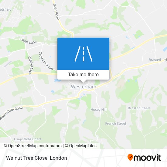 Walnut Tree Close map
