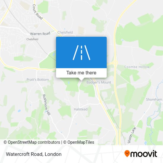 Watercroft Road map