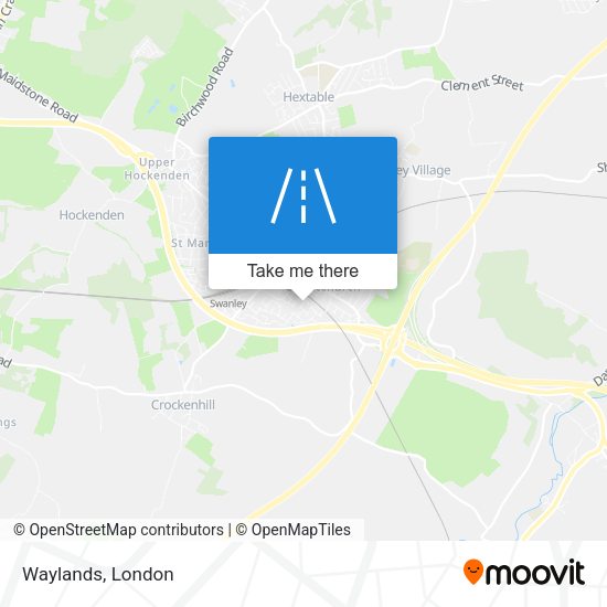 Waylands map