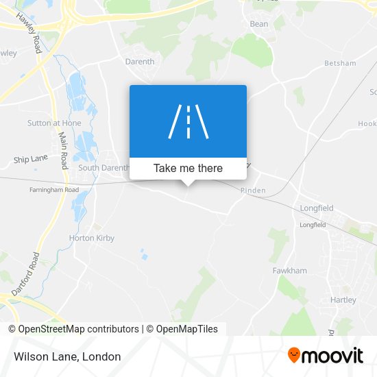 Wilson Lane map