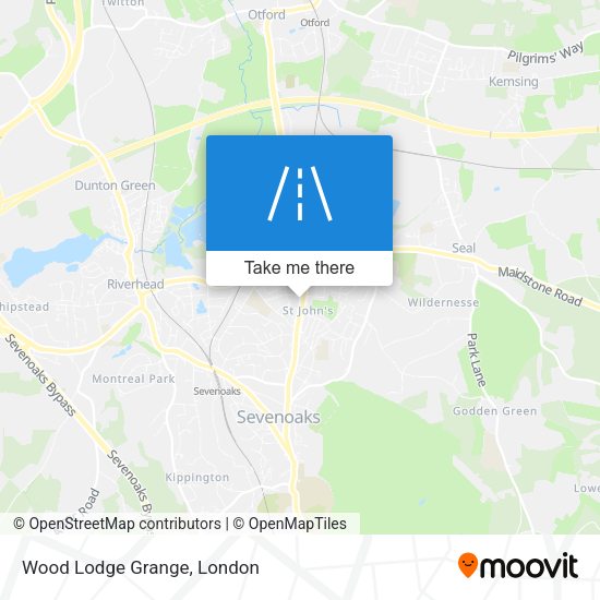 Wood Lodge Grange map