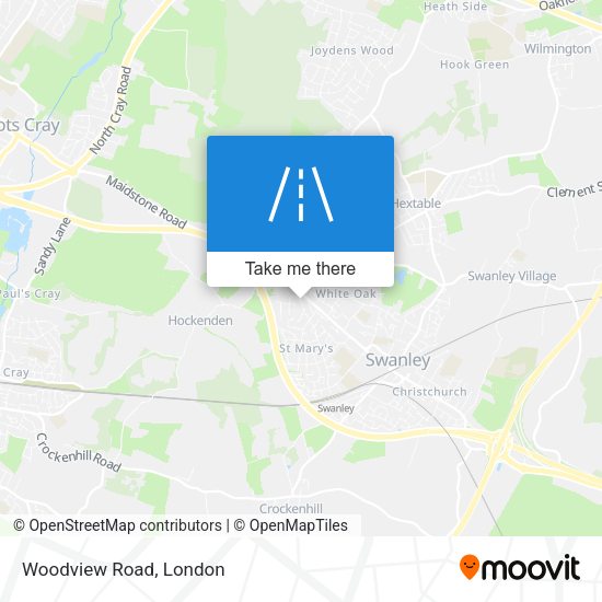 Woodview Road map
