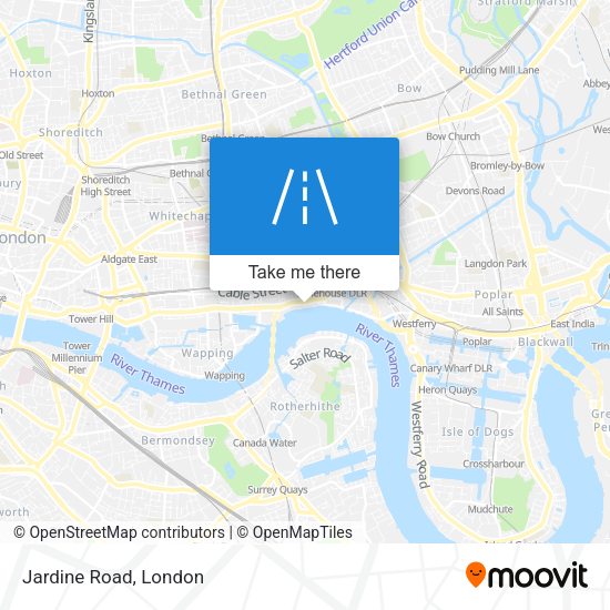 Jardine Road map