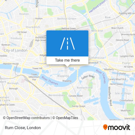 Rum Close map
