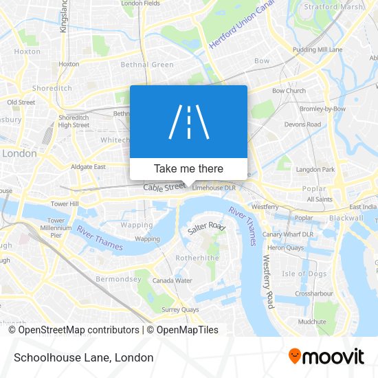 Schoolhouse Lane map