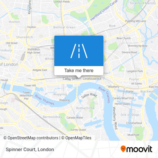 Spinner Court map