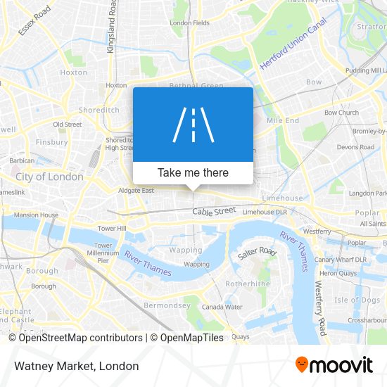 Watney Market map