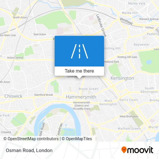 Osman Road map
