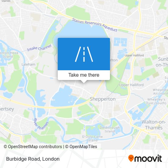 Burbidge Road map