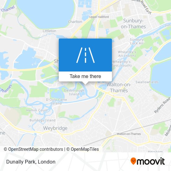 Dunally Park map