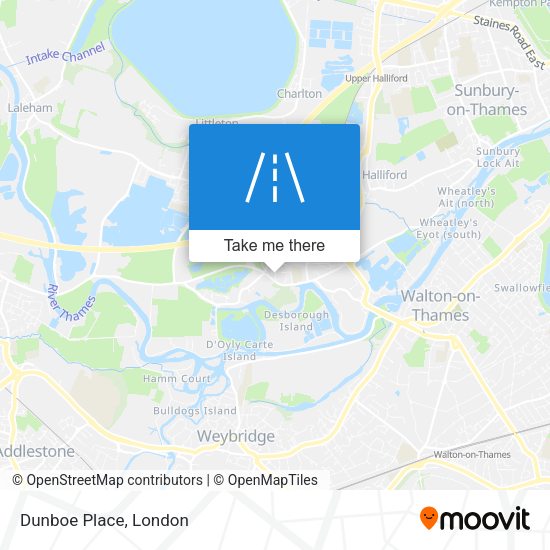 Dunboe Place map
