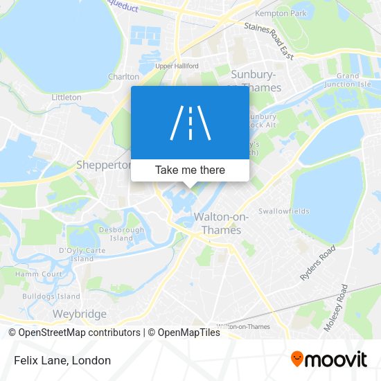 Felix Lane map