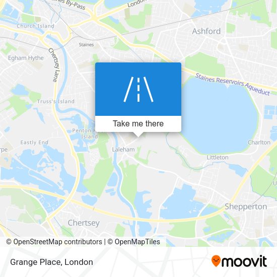 Grange Place map