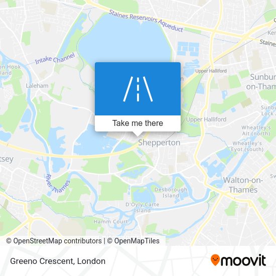 Greeno Crescent map