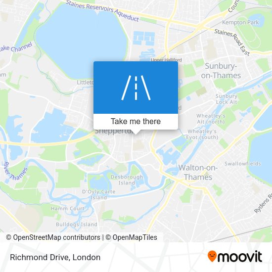 Richmond Drive map