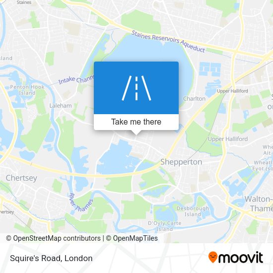 Squire's Road map