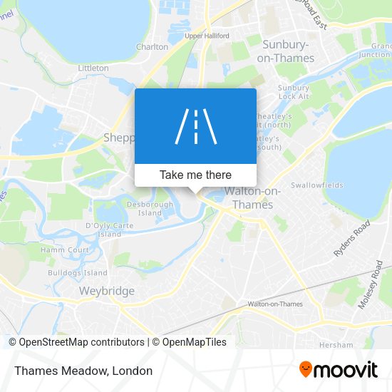 Thames Meadow map