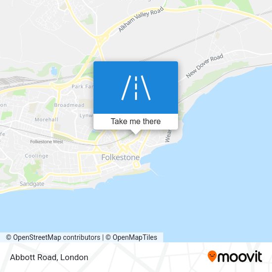 Abbott Road map