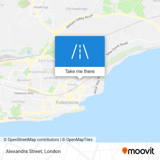 Alexandra Street map