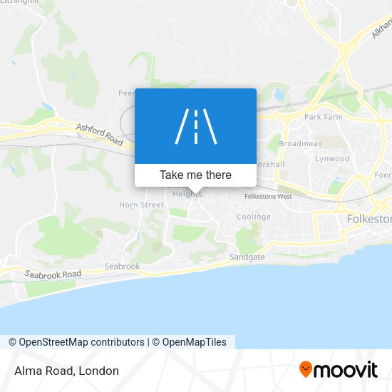 Alma Road map
