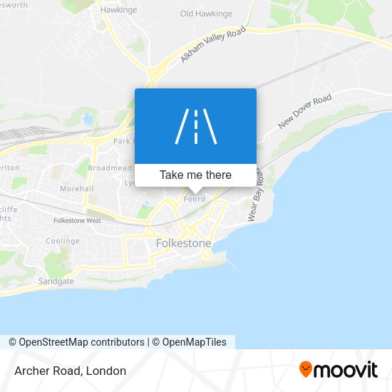 Archer Road map