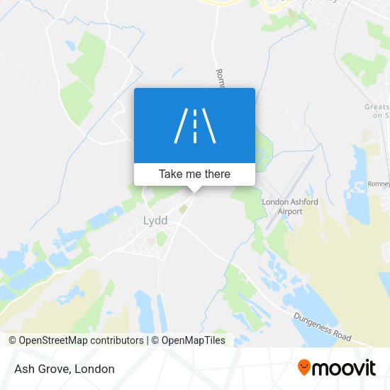 Ash Grove map