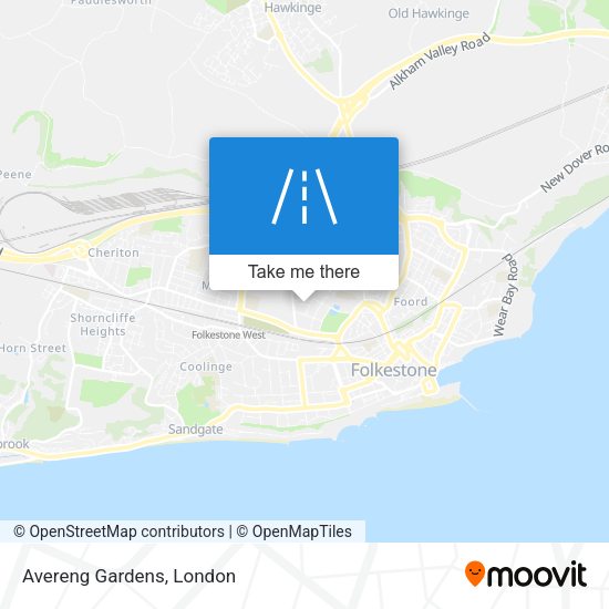 Avereng Gardens map