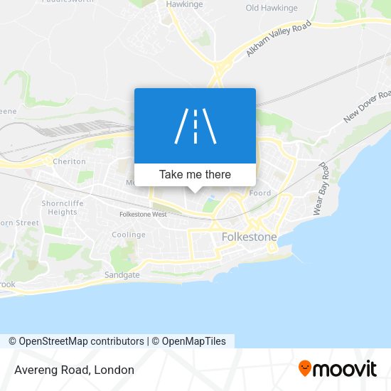 Avereng Road map