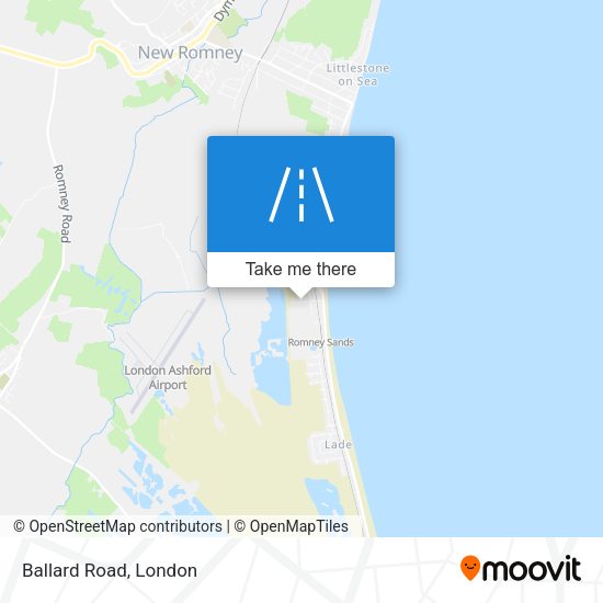 Ballard Road map